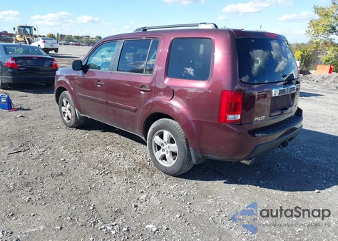 2009 Honda Pilot Ex-L from USA, damaged, VIN 5FNYF48579B024321
